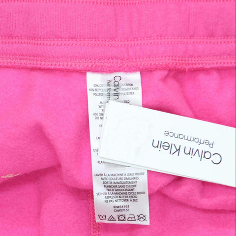 Calvin Klein Performance Plus Size Fleece Drawstring Joggers