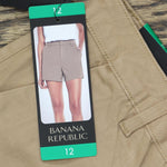 Banana Republic Womens Ladies Khaki Chino Shorts 1687118