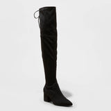 A New Day Womens Greta Tall Dress Boots 88687898 Black 8.5M