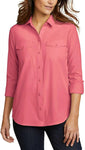 Eddie Bauer Women's Departure Stretch Moisture Wicking Long Sleeve Shirt 1699065