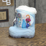 Frozen Toddler Girls Winter Boots 88236653 Blue 6T