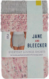 Jane & Bleecker 2 Pack Lightweight Lounge Sleep Shorts 1758971