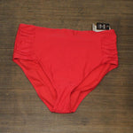 Bar III Shirred High-Rise Bikini Bottoms Bar Iii