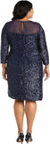 R&m Richards Women's Sequin Sheath Dress 165bf2f08d0cf4