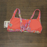 Jessica Simpson Flower Child Thick Strap Retro Bra Bikini Top 164efaa7e4510a