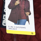 Lands' End Womens 3 in 1 Systems Jacket with Vest 1791640