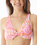 Sundazed Harper Tie-Dyed Tie Bikini Top F70092