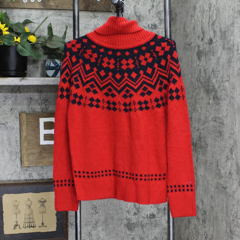Tommy hilfiger fair isle sweater sales