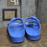 Goodfellow & Co Mens Carson Two Band Slide Sandals 86818912 Blue 11