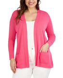 Jones New York Plus Size Open-Front Cardigan 164dae90eded2d