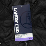 Lands' End Womens 3 in 1 Systems Jacket with Vest 1791640