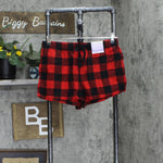 Stars Above Women's Plaid Flannel Pajama Shorts 82486963