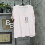 Member's Mark Womens Essential V-Neck T-Shirt Tee DLT4876S