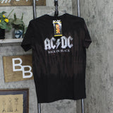 Acdc Men's Crewneck Short Sleeve Graphic Band Print Tee 14196