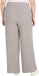 Hilary Radley Womens Wide Leg Crinkle Pants With Elastic Waistband 1777947