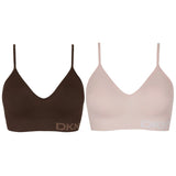 DKNY Ladies Womens Seamless Bra 2-pack 1571957