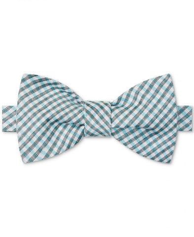 Tommy Hilfiger Men's Seasonal Gingham Self-Tie Bows 8TB22027