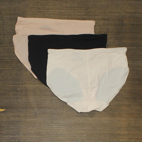 Hanes Premium Women's 4pk Tummy Control Hi-Cut Underwear