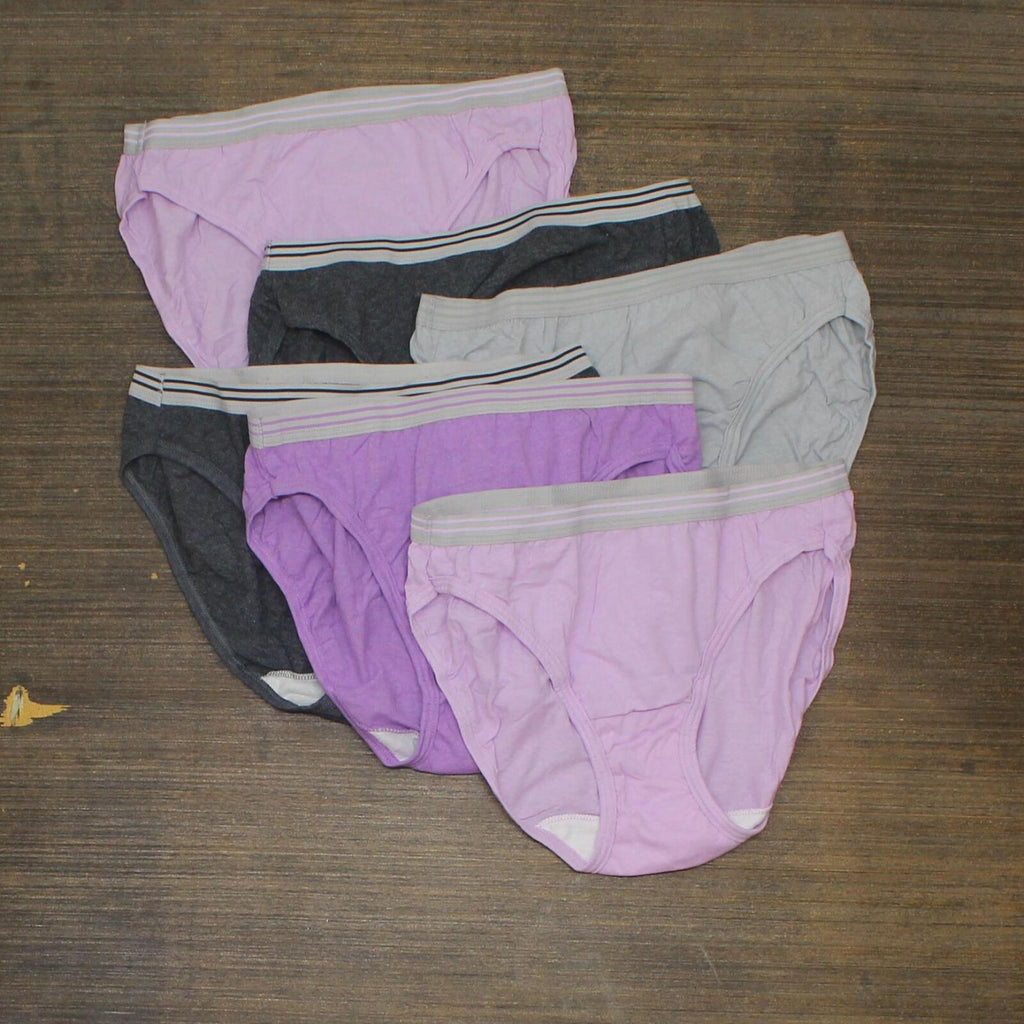 Fruit of the Loom Women's Beyondsoft Bikini Underwear, 6 Pack 