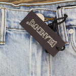 [blanknyc] Luxury Clothing Denim Jean Shorts with Pockets Acid Trip Blue 30