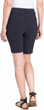 Hilary Radley Womens Midweight Mid Rise Pull On Bermuda Short 1364095