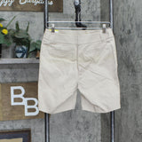 Simply Styled Womens Petite Sateen Chino Shorts with Pockets S22381