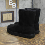 Cat & Jack Girls' Holland Zipper Shearling Style Boots 88435448 Black 1