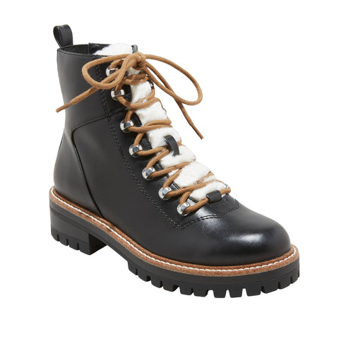 A New Day Womens Leighton Hiking Boots with Memory Foam Insole Black 7.5M