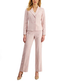 Le Suit Womens 2 Button Notch-Collar Jacket Pants Suit Pantsuit 50040543