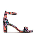 Nine West Women's Pruce Heeled Sandal WNPRUCE3 Black Tropical Multi 5.5M