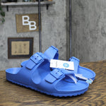 Goodfellow & Co Mens Carson Two Band Slide Sandals 86818912 Blue 12