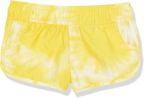 Kanu Surf Girls Isabel UPF 50+ Elastic Waist Boardshorts Beach Girl Yellow 12