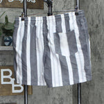 And Now This Men's Relaxed-Fit Stripe Drawstring Shorts MMB030354