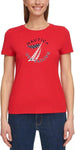 Nautica Women's Ladies USA Graphic T-Shirt Tee 1782652