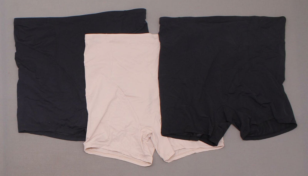 Hanes Women's 3 Pairs Body Toner Mid Thigh Briefs Underwear