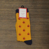 Club Room Mens Holiday Jack O' Lantern Halloween Crew Socks