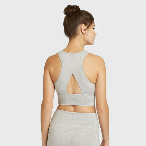 JoyLab + Women’s Plus Size V-Neck Printed Sports Bra – JoyLab™