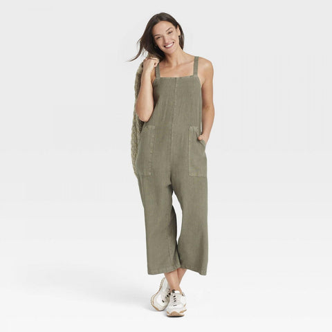 Universal Thread + Sleeveless Cropped Jumpsuit