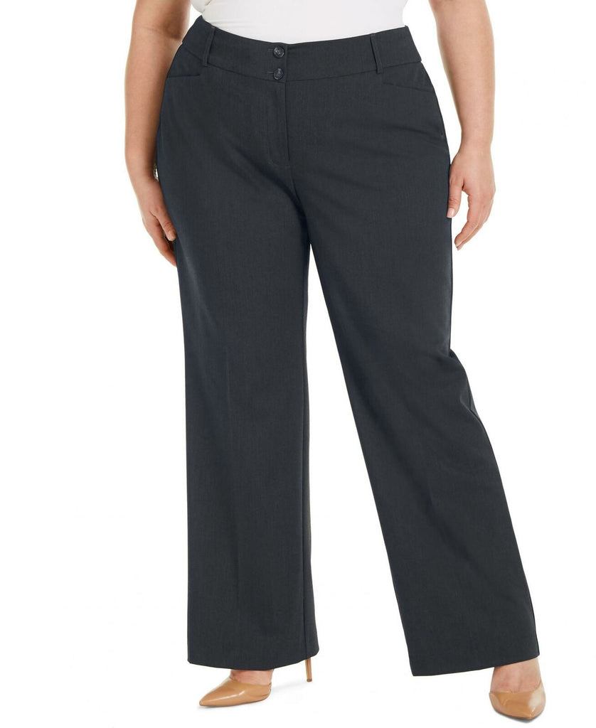 Women With Control Petite No Side Seam Tummy Control Pants 