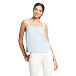 Mossimo Women's Wide Strap Camisole Sleeveless Top