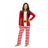 Wondershop Women's 2 Piece Holiday Santa Pajama Set