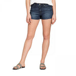 Universal Thread Women's Stretch High-Rise Faded Shortie Short Jean Shorts