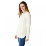 Denim & Co. Women's Pull Over Cable Knit Sweater