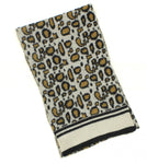 Mossimo Women's Sweater Knit Leopard Scarf