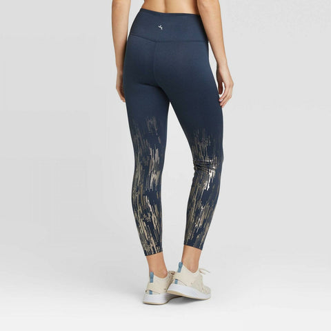 JoyLab Women's High Waisted 7/8 Shine Leggings – Biggybargains