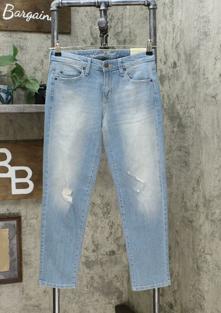 Universal thread mid on sale rise boyfriend jeans