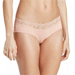 Auden Women's Cotton Hipster Panties with Lace Waistband