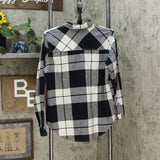 Universal Thread Women's Plaid Long Sleeve Cotton Flannel Shirt