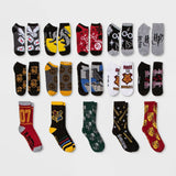 Harry Potter Women's Hogwarts Crest 15 Days Of Socks Advent Calendar