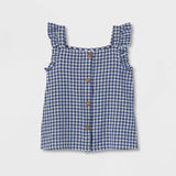 Cat & Jack Printed Sleeveless Woven Top